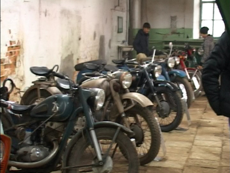 Дом для мотоциклов в Ирбите. Видео