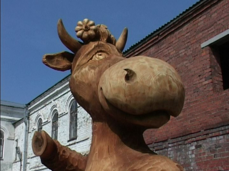 Корова для Ирбитской ярмарки