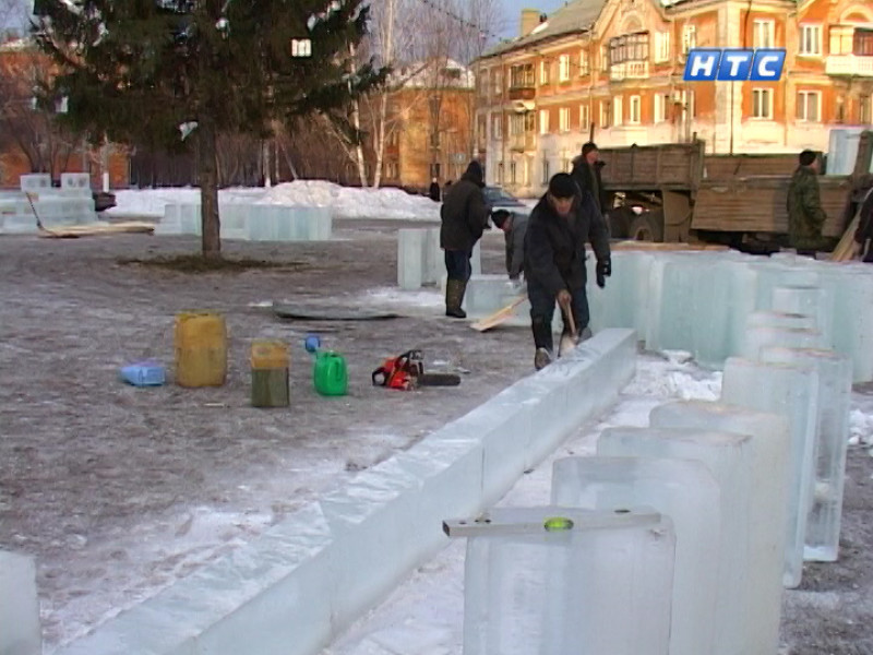 Город готовится к встрече Нового года