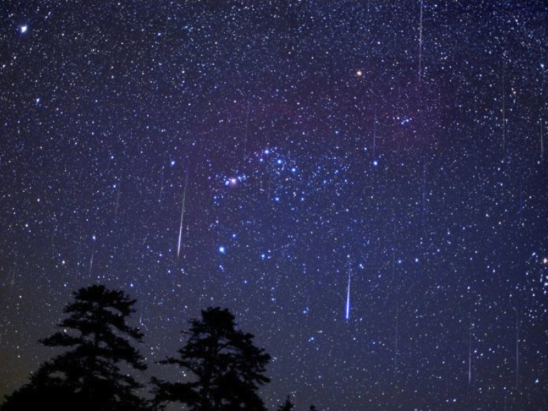 Сегодня вечером и ночью ожидается метеоритный дождь