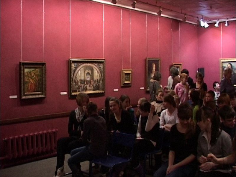 Выставка в музее изобразительных искусств