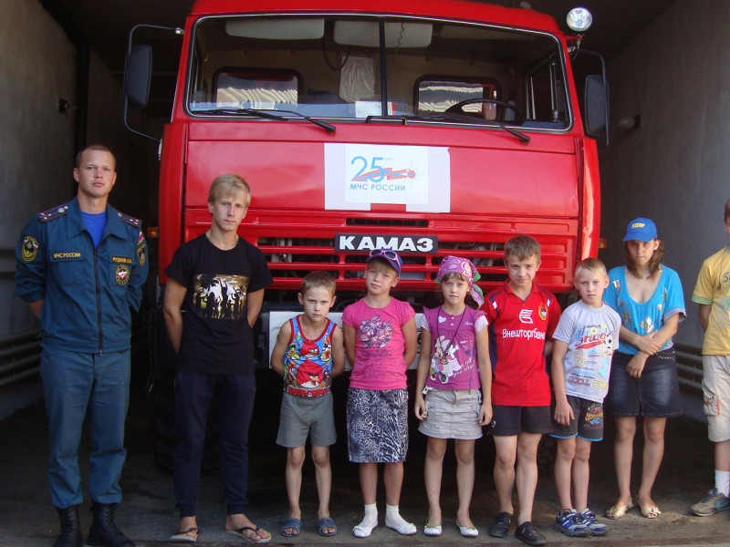 Море эмоций в пожарной части