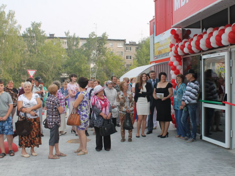 В Ирбите появился первый в городе гипермаркет «Магнит»