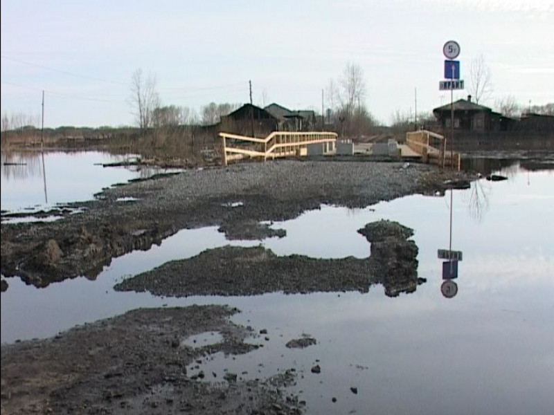 Вода пошла на спад