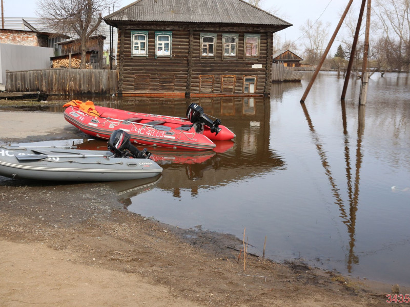 Паводковая обстановка в Ирбите на 18.04.2016 г. Уровень воды в реке