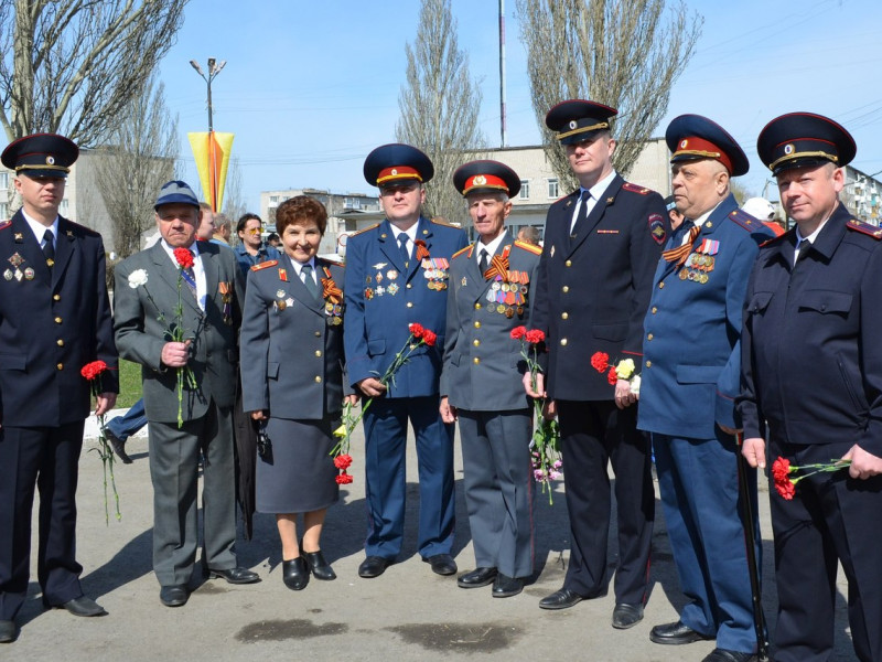 Поздравление от имени сотрудников правоохранительных органов с 70-летием Победы