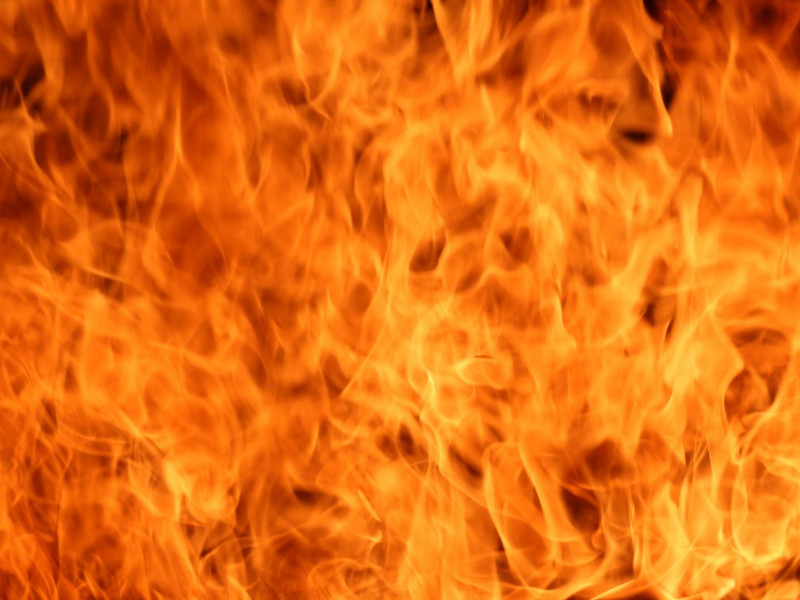 Пожар в доме на ул.Володарского