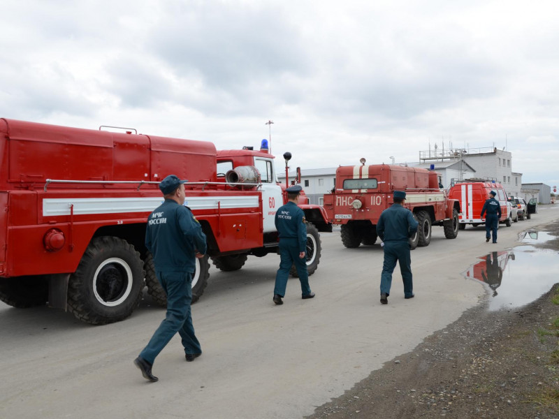 Из г.Екатеринбурга на Дальний Восток убыл очередной спецрейс МЧС России с помощью от Свердловской области