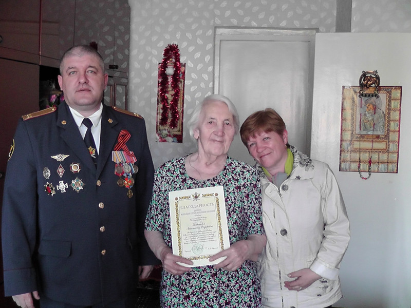 Руководство Ирбитского СИЗО-2: поздравило ветеранов фронта и тыла с Днем Победы