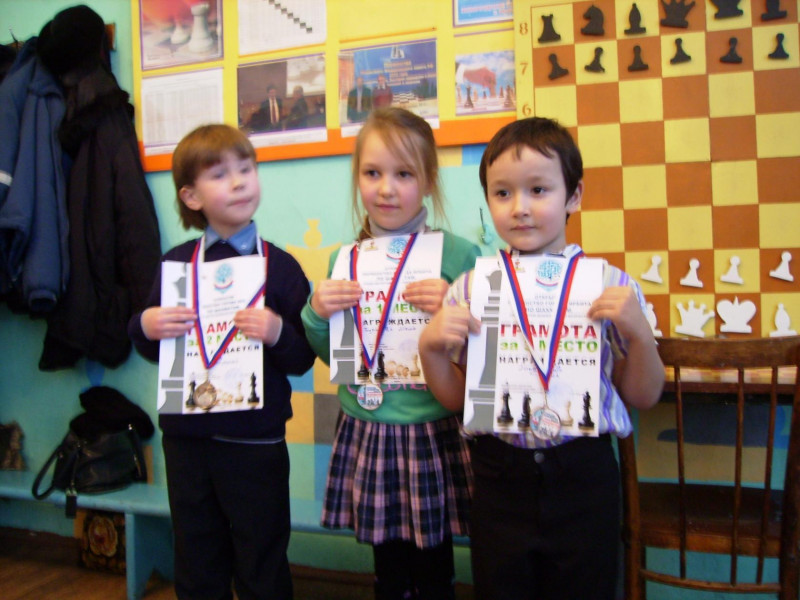 Итоги Открытого первенства города Ирбита по шахматам среди детей дошкольного возраста