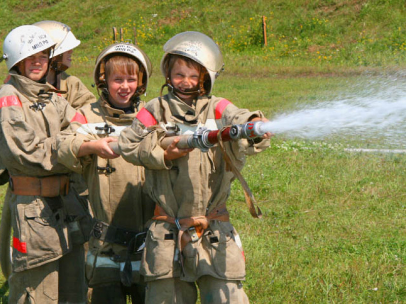 Областной слет юных пожарных