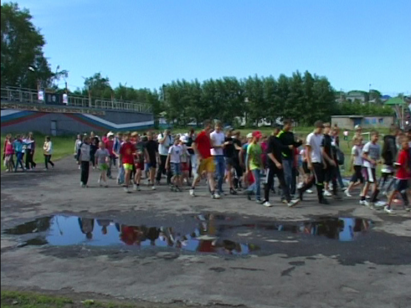 Спортивный праздник на стадионе «Юность»