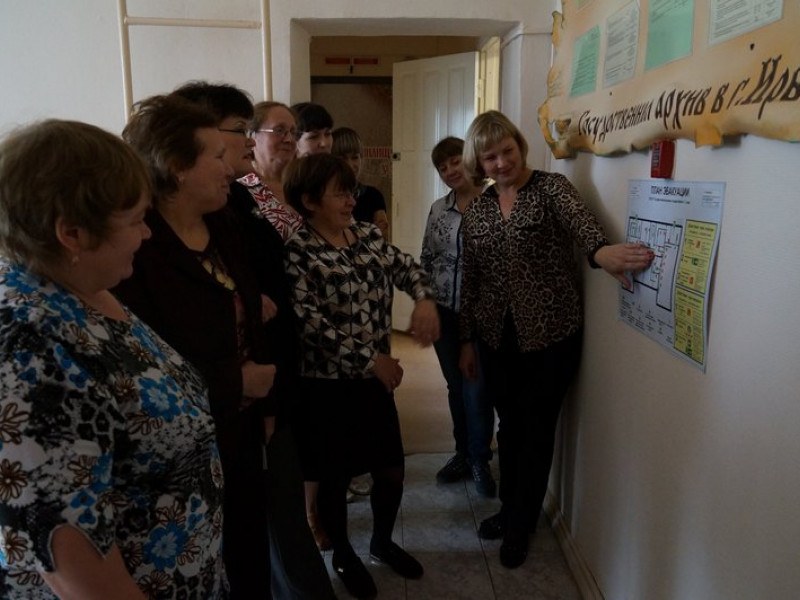 Учебное занятие по гражданской обороне и чрезвычайным ситуациям