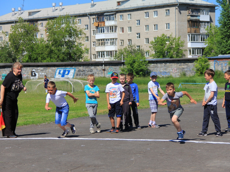 Спартакиада среди лагерей с дневным пребыванием детей