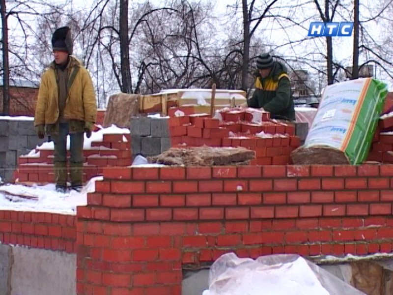 Дом строится