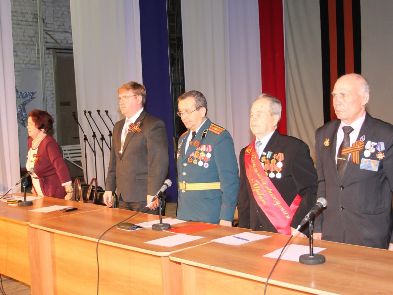 24 апреля в зале дворца культуры им. В.К. Костевича состоялось торжественное заседание детей войны