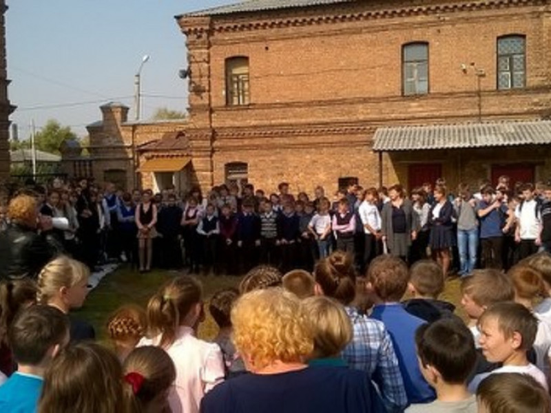 Учебно-тренировочная эвакуация в СОШ №1