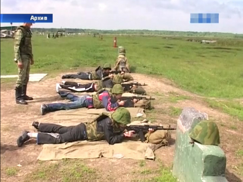 Готовимся стать солдатами