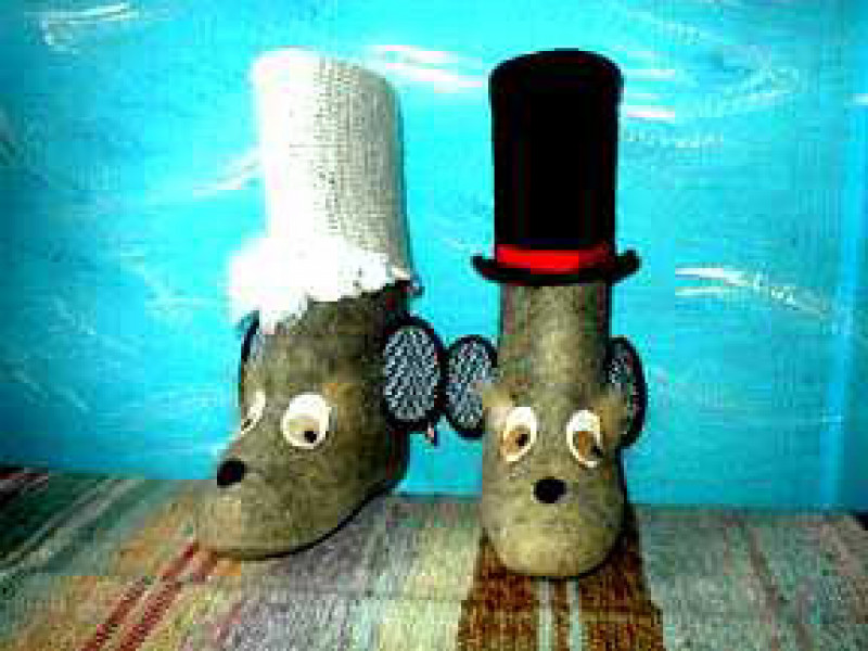 Новая жизнь старым валенкам