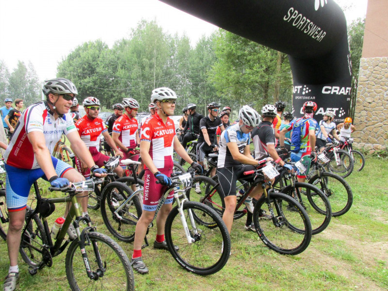 В выходные состоялся веломарафон "Белая горка"