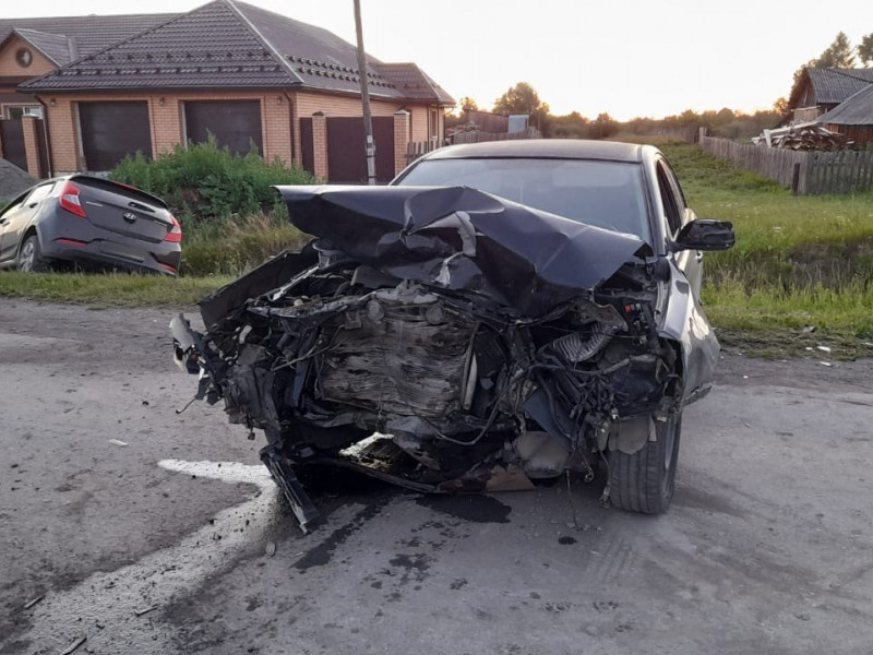 ДТП 06.07.2021 года в 19 час 55 мин на ул. Коммунистическая п. Зайково Ирбитского района