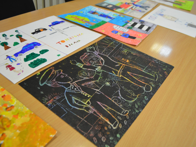 В Ирбите подвели итоги конкурса детского рисунка «Полиция глазами детей»