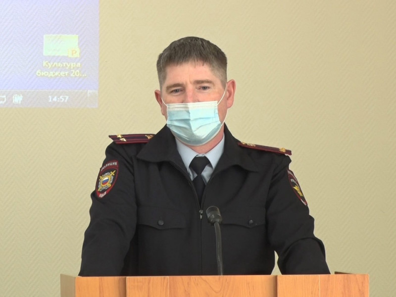 Начальник МО МВД России «Ирбитский» Евгений Валерьевич Новоселов