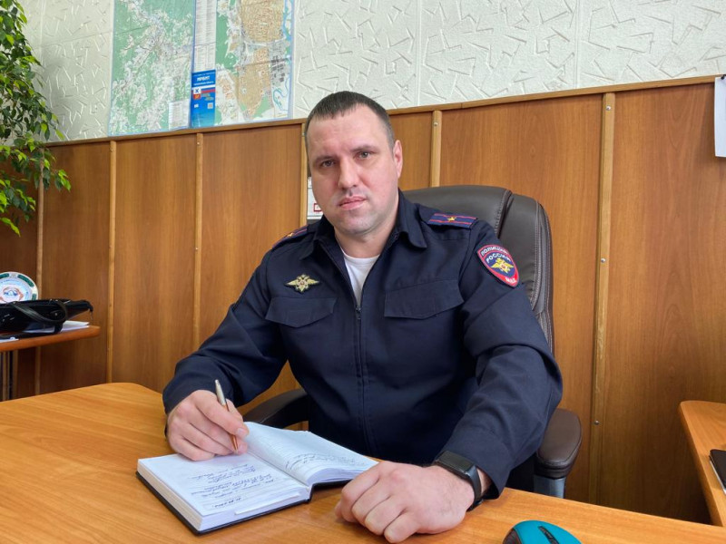 Начальник Госавтоинспекции г. Ирбита - Тропин Сергей