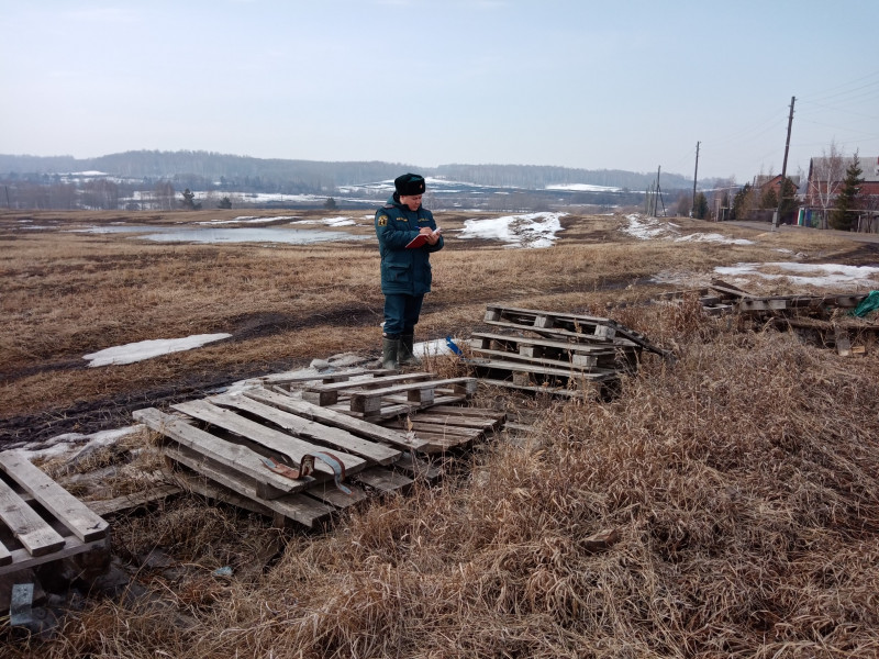 Рейды по профилактике правонарушений в области пожарной безопасности и выявлению заросших земельных участков сельскохозяйственного назначения
