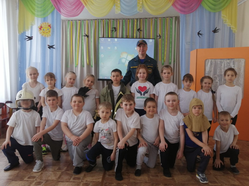 Встреча с интересными людьми. «Профессия пожарный»