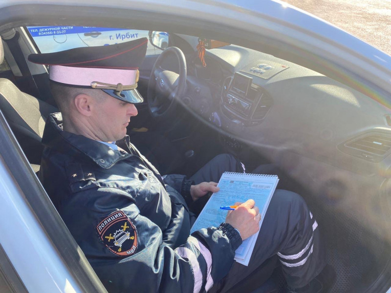 В Госавтоинспекции Ирбита подвели итоги праздничных выходных