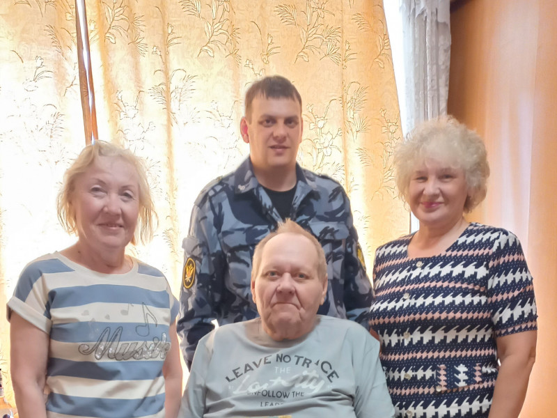 Ветерана Ирбитского СИЗО-2 Владимира Николаевича Берюхова поздравили с 70-летием