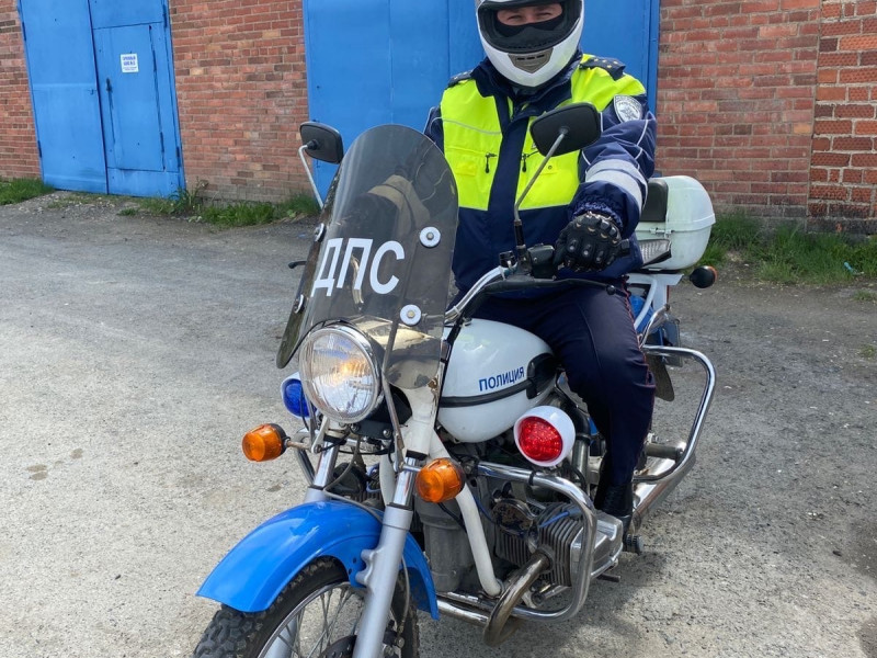 ДПС ГИБДД Ирбит мотоцикл