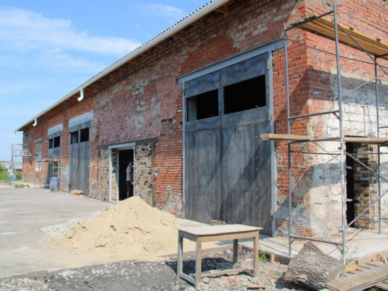 Ремонт здания в селе Килачевском под пожарное депо