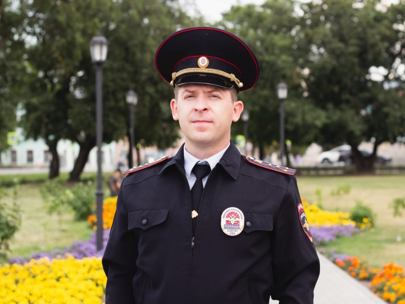 Участковый уполномоченный полиции капитан полиции Александр Ширшов