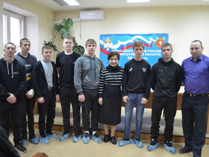 Студенты Ирбитского политехникума посетили ирбитский отдел полиции