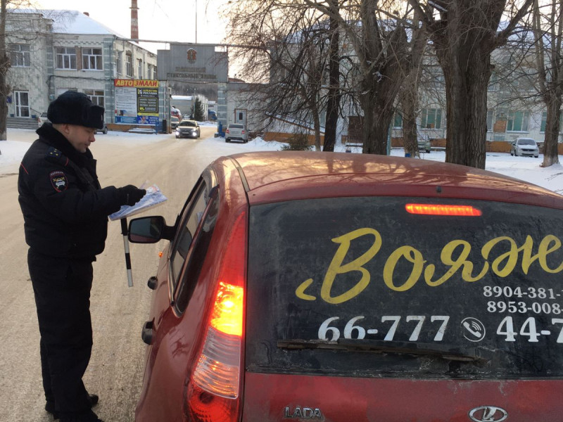 В Госавтоинспекции подвели итоги оперативно-профилактического мероприятия «Такси»