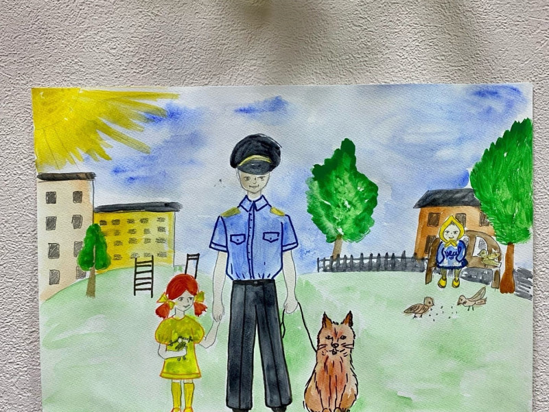 В полиции Ирбита подвели итоги отборочного этапа конкурса детского художественного творчества «Участковый глазами детей»