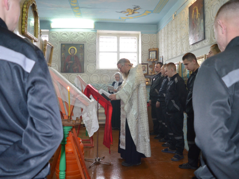 Крещение Господне отметили в ирбитском СИЗО-2
