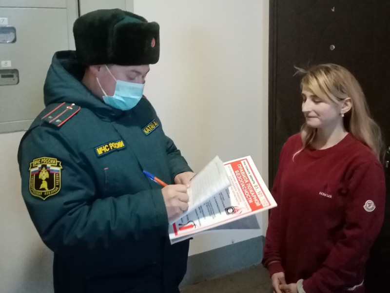 Профилактические мероприятия по местам проживания многодетных семей