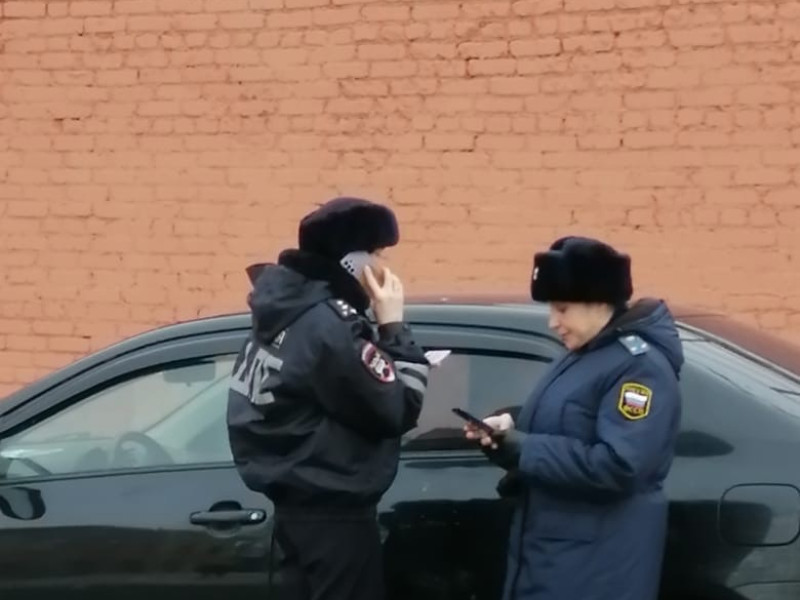 Сотрудники Госавтоинспекции совместно со службой судебных приставов провели рейд