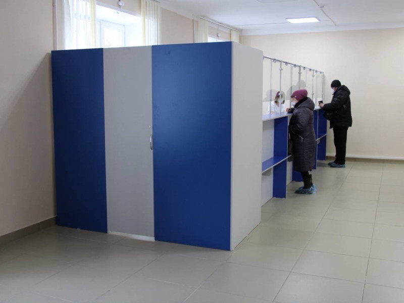 Поликлиника уже мало похожа на ту, что была раньше