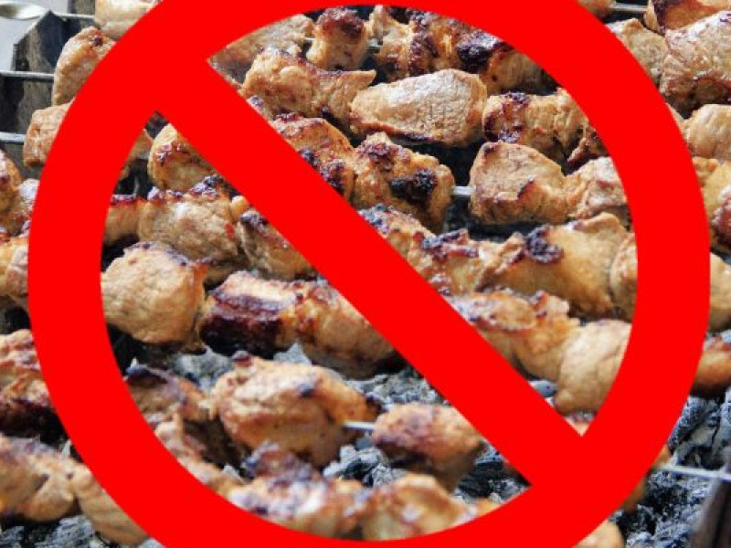 Можно ли жарить шашлык?