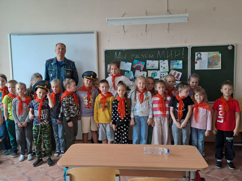 День профилактики в пришкольном лагере