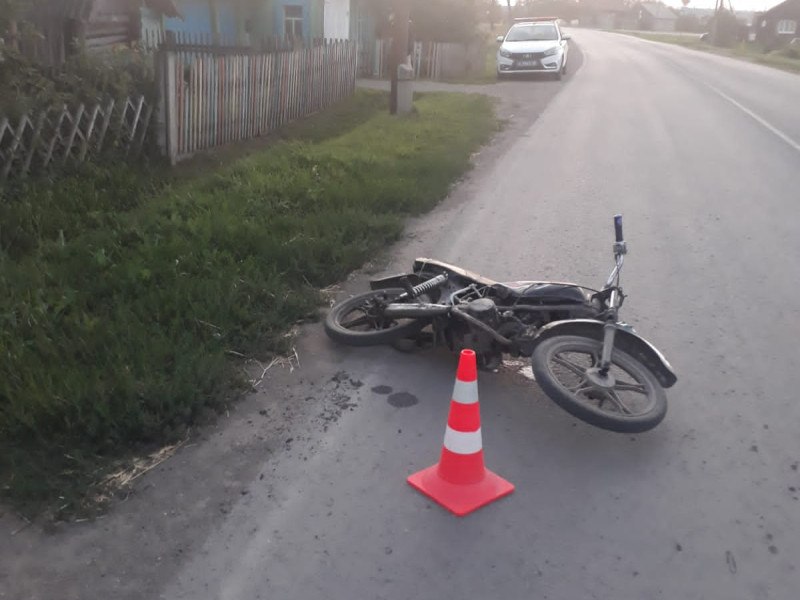 Госавтоинспекция Ирбита выясняет обстоятельства ДТП, в результате которого пострадал мотоциклист