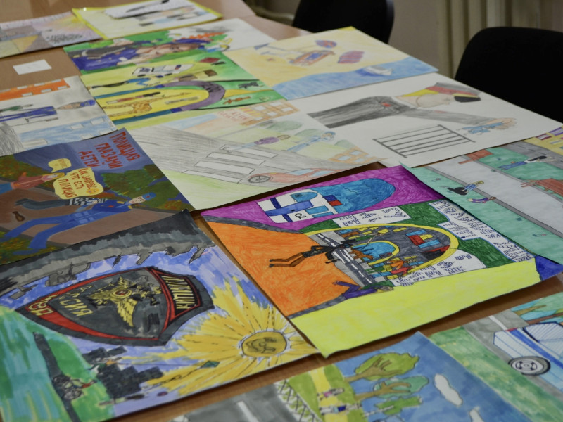 Внимание! Стартует ежегодный Конкурс детского рисунка «Полиция глазами детей»