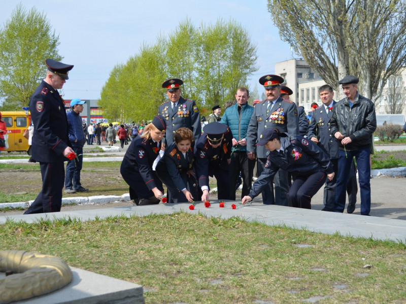Сотрудники МО МВД России "Ирбитский" приняли активное участие в праздновании Дня Победы