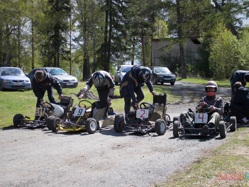 В Ирбите прошли соревнования по картингу