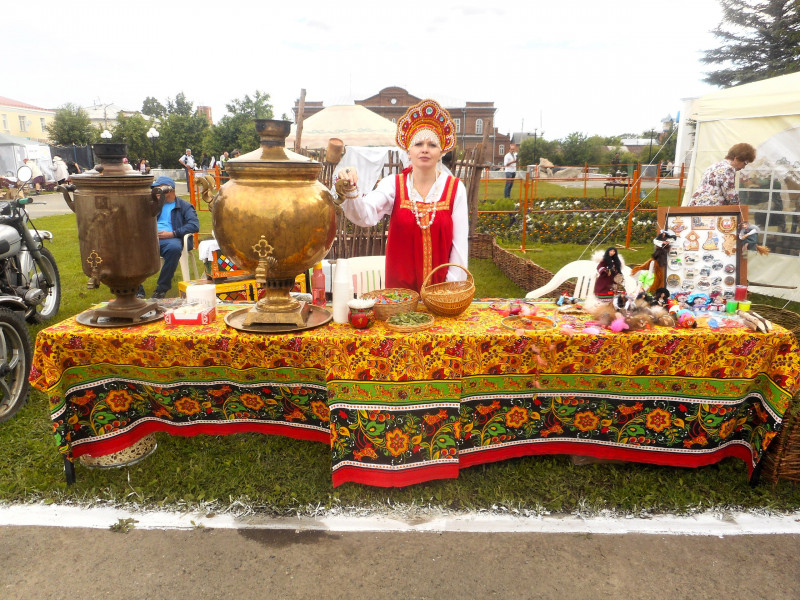 Ирбитский музей народного быта на Дне города Красноуфимска