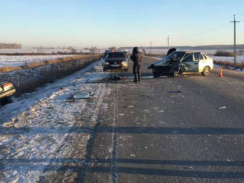 ДТП на 96 км автодороги Камышлов-Ирбит-Туринск-Тавда